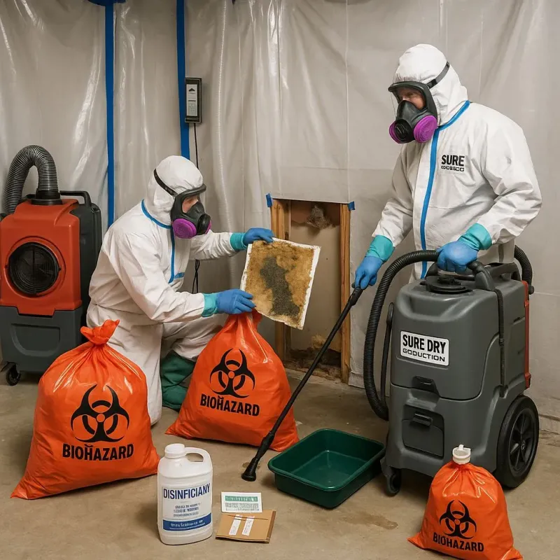 Contaminated Water Handling Protocols process in Inverness, CA