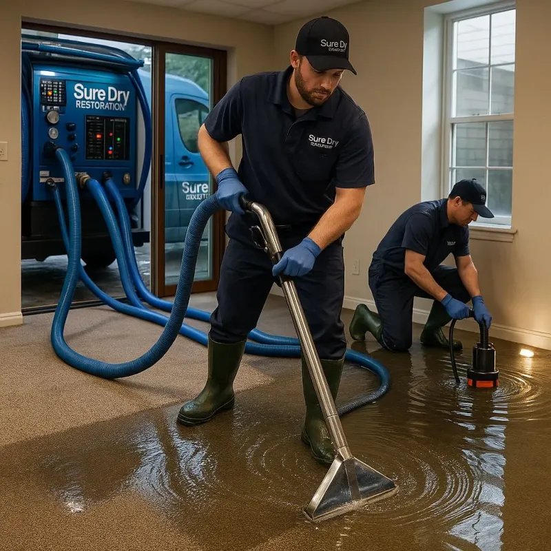 Water Extraction and Removal process in Inverness, CA